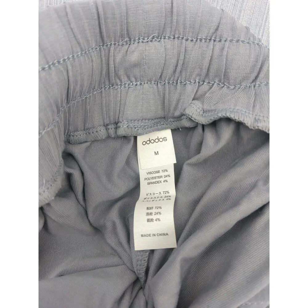 ODODOS Women's PeachSoft Lounge Shorts Drawstring High Waist Sleepwear Size M